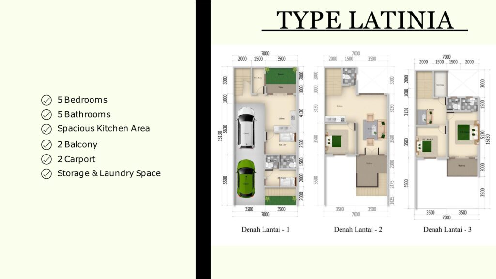 LAYOUT LATINIA GREENLEAF