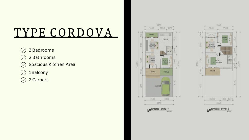 LAYOUT CORDOVA GREENLEAF